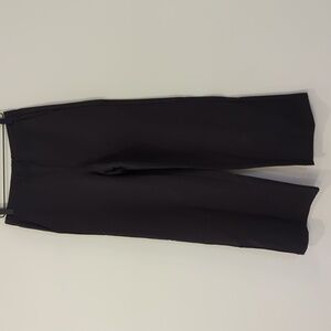 Madewell Wide-Leg Ponte Pants in True Black Size Small
